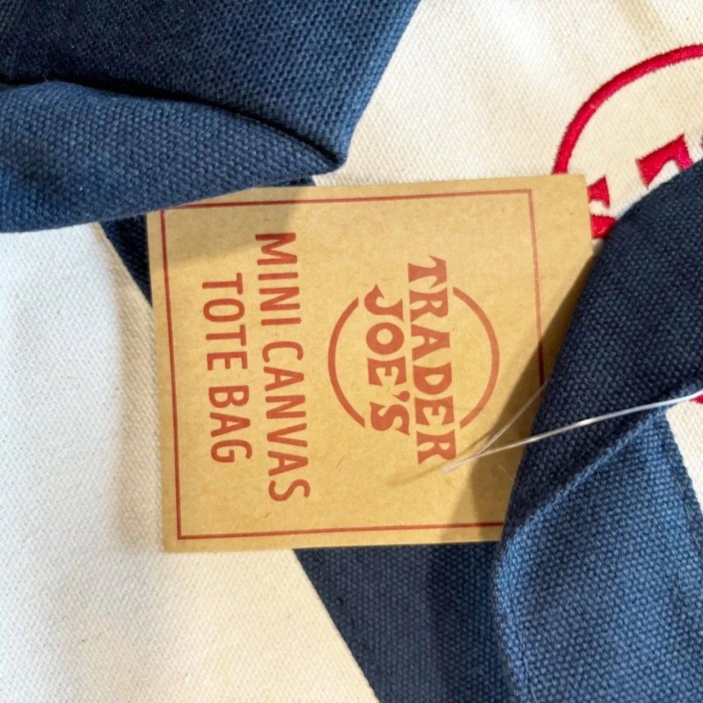 Trader‎ Joe’s Four Mini Canvas Totes